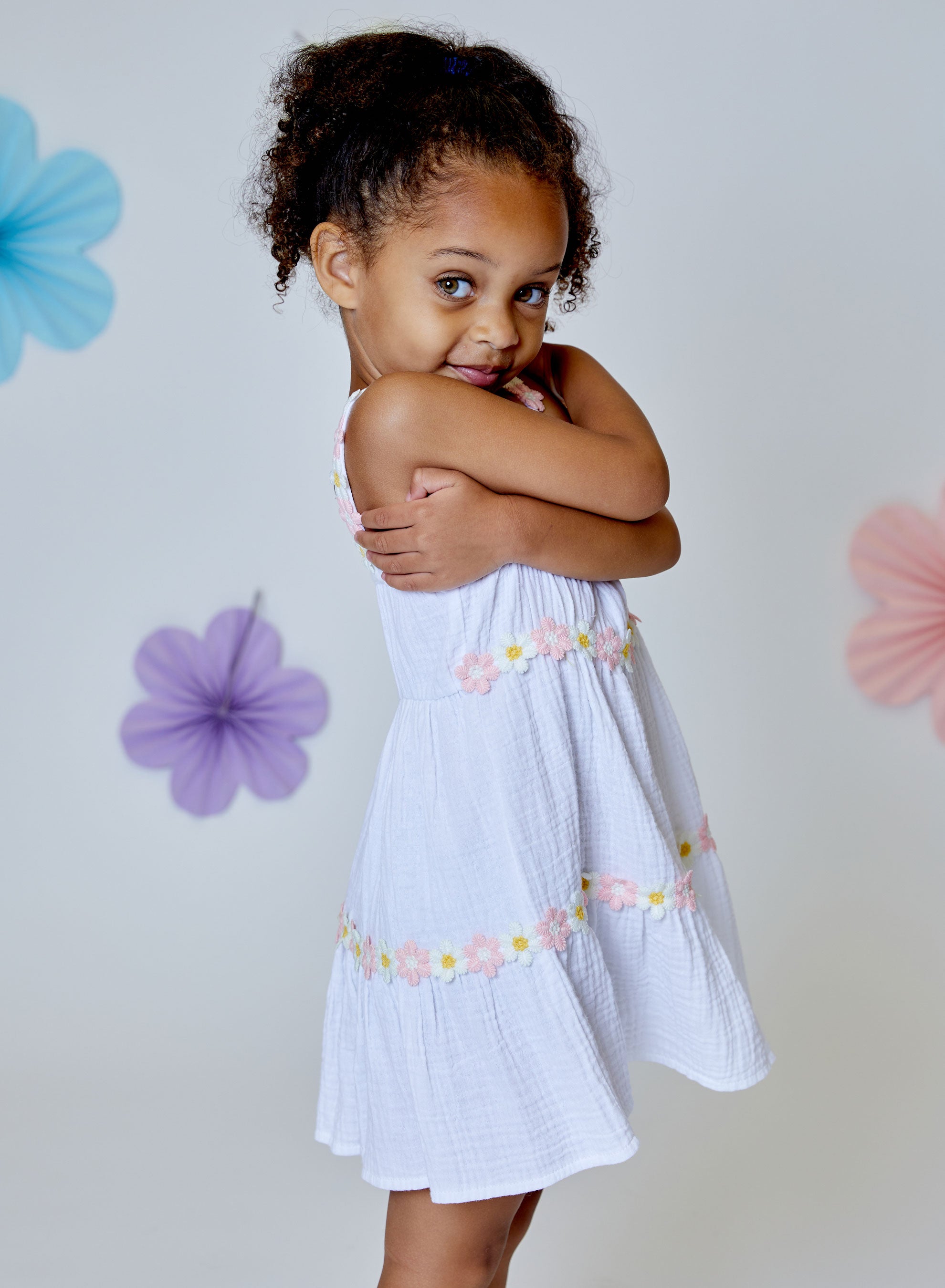 Daisy Gauze Dress