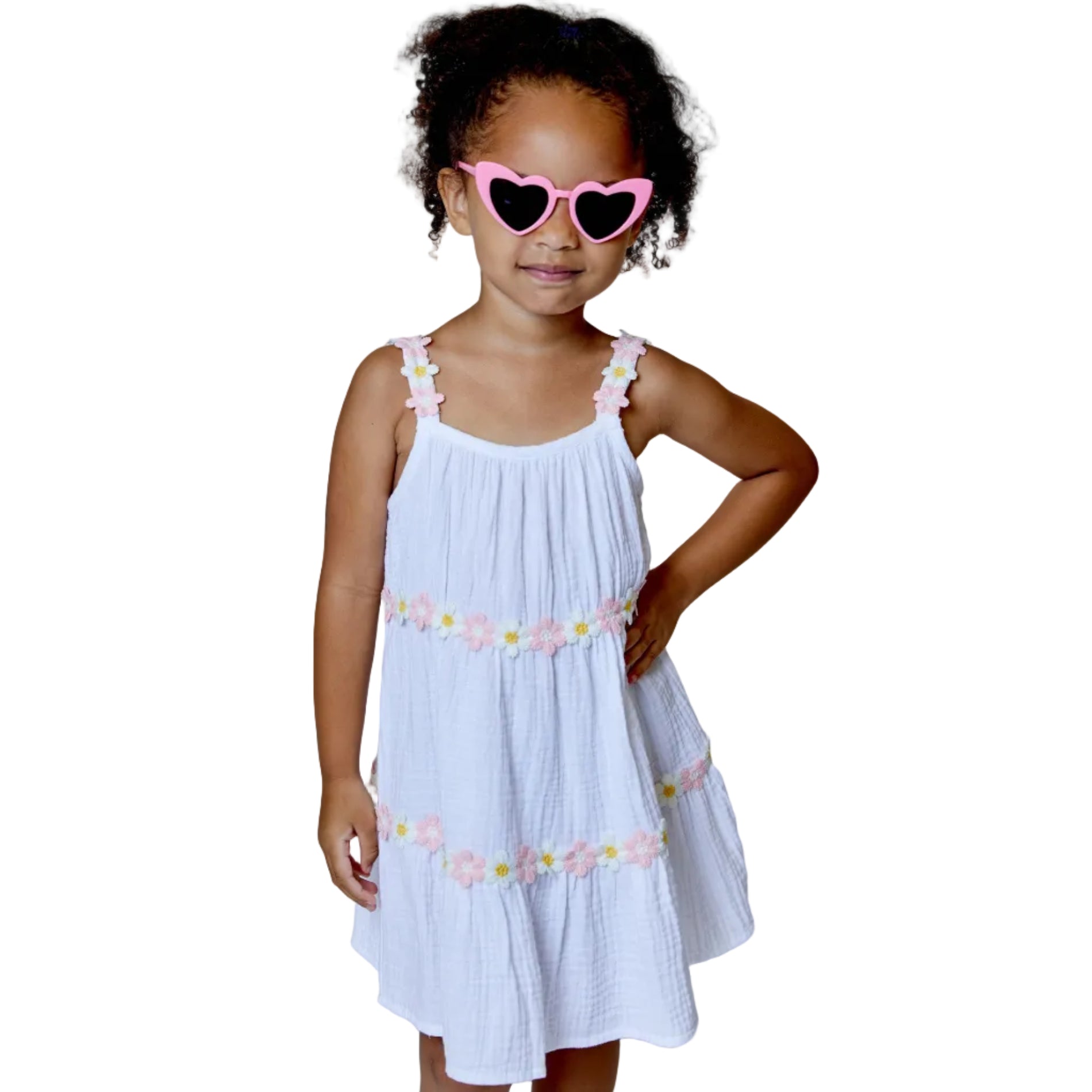 Daisy Gauze Dress