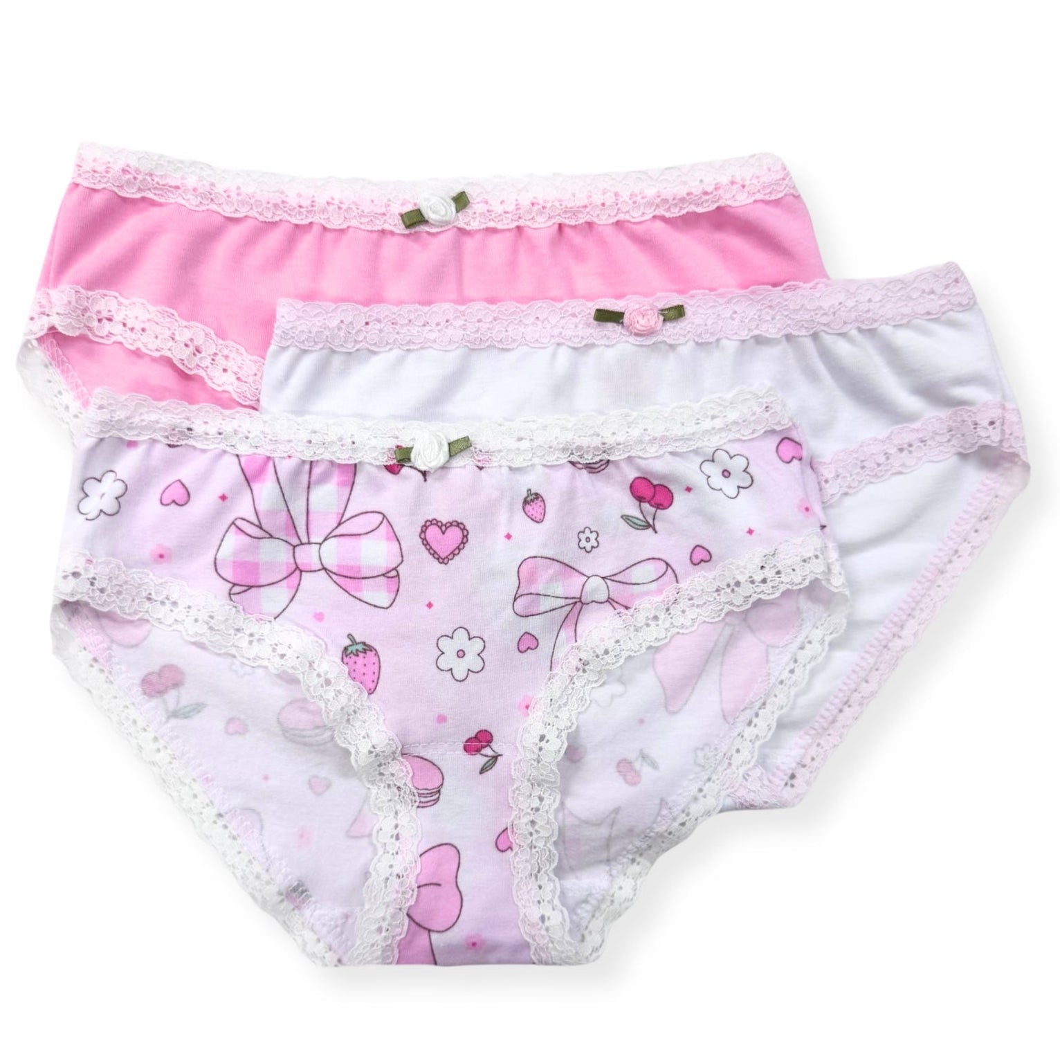 Summer Bows 3pk Panties