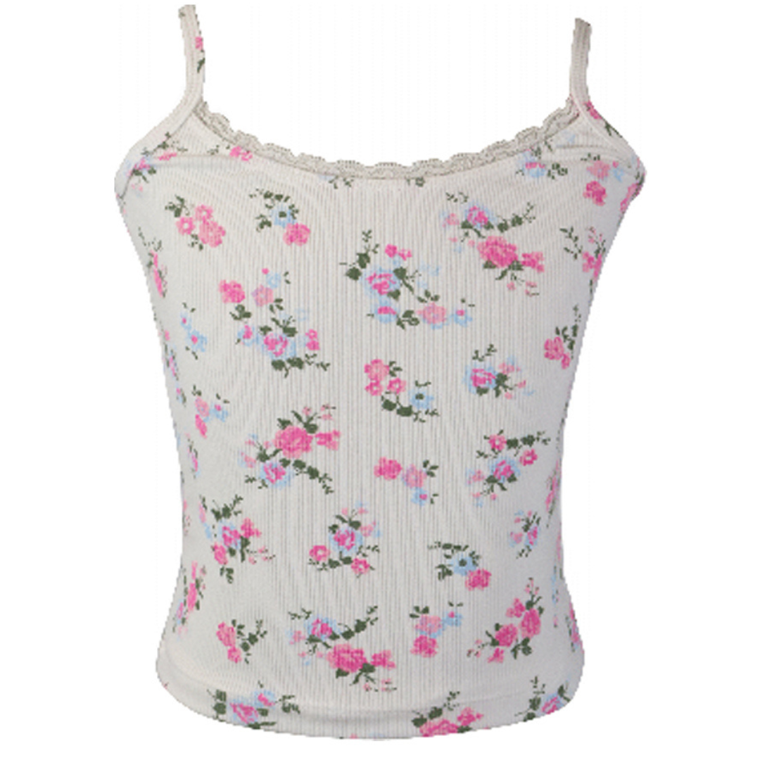 Rib Eyelet Camisole