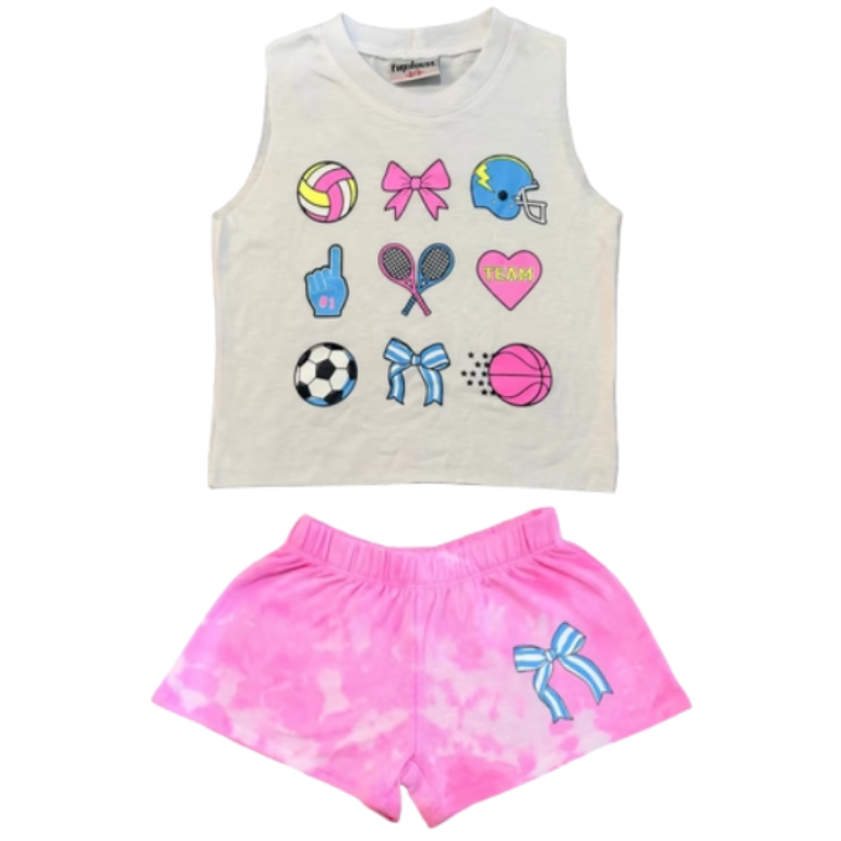 Cloud Bow Shorts