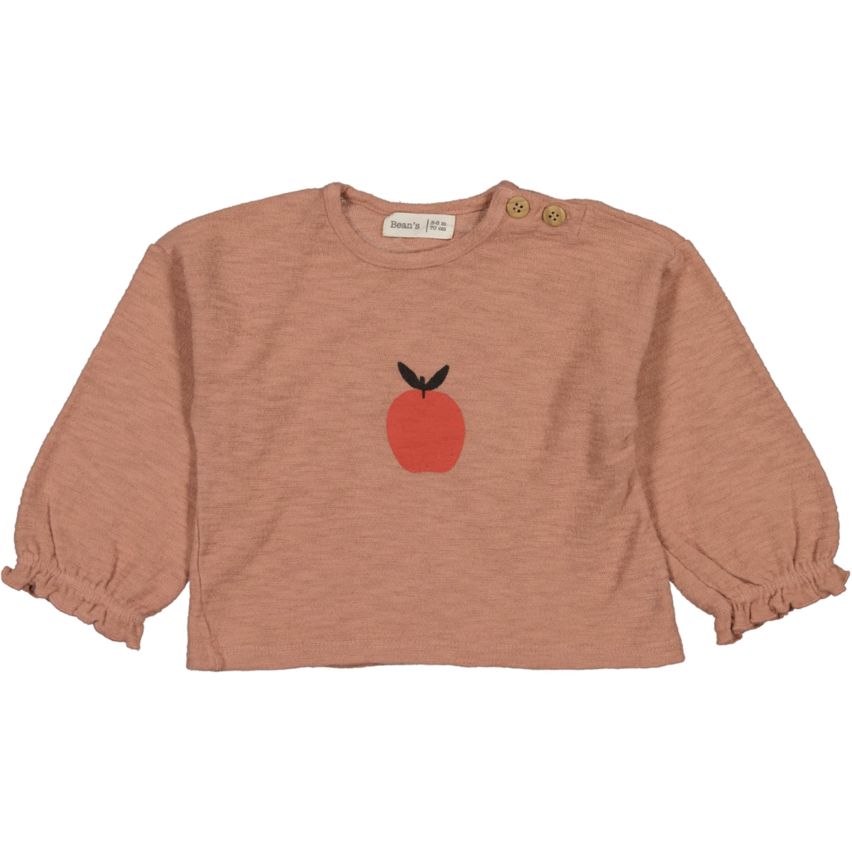 Apple Slub Cotton Jersey LS T-Shirt