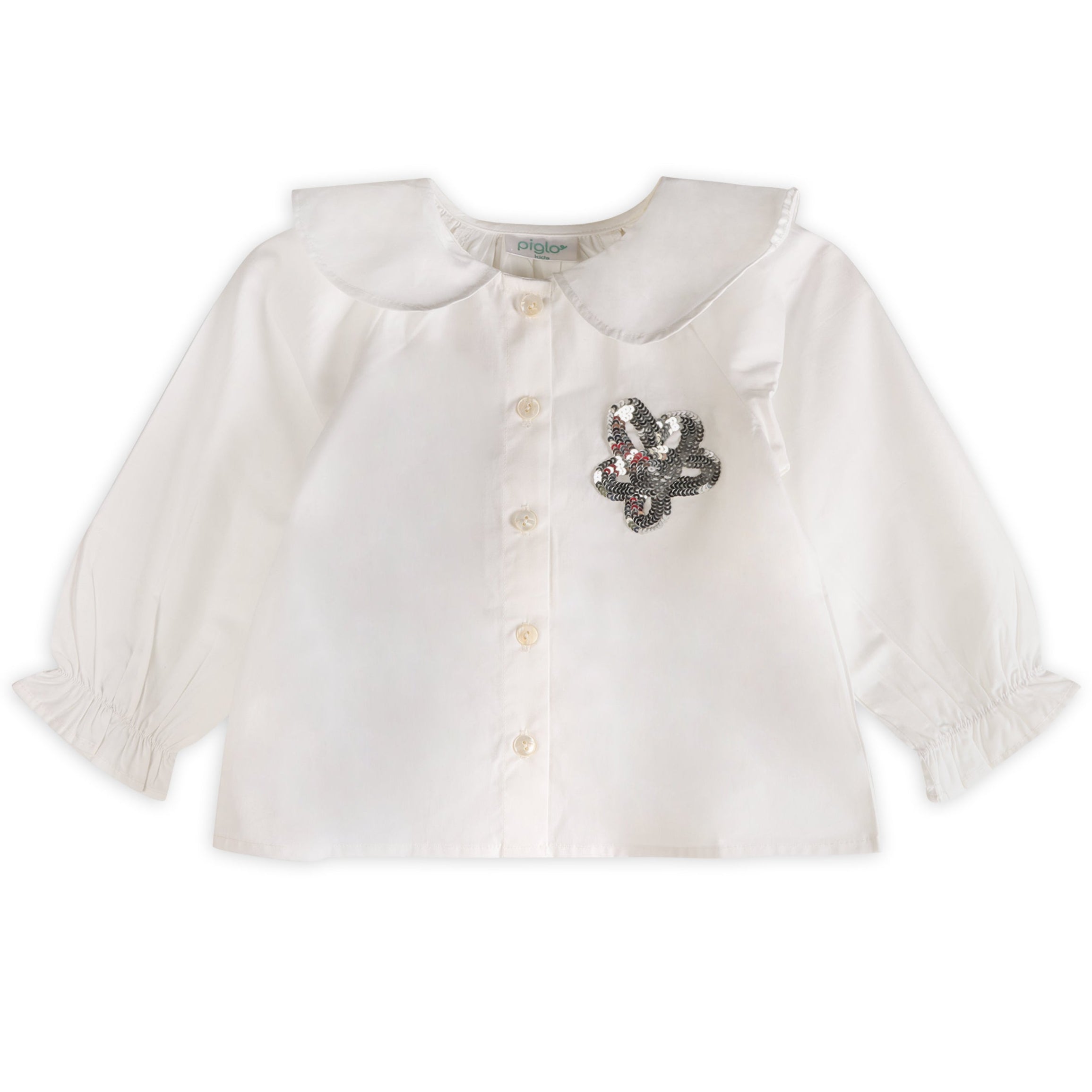 Sequin Flower Blouse