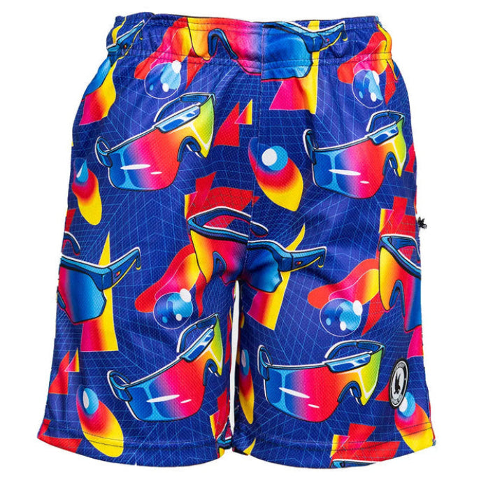 Neon Baseball Shades Flow Shorts - Meems