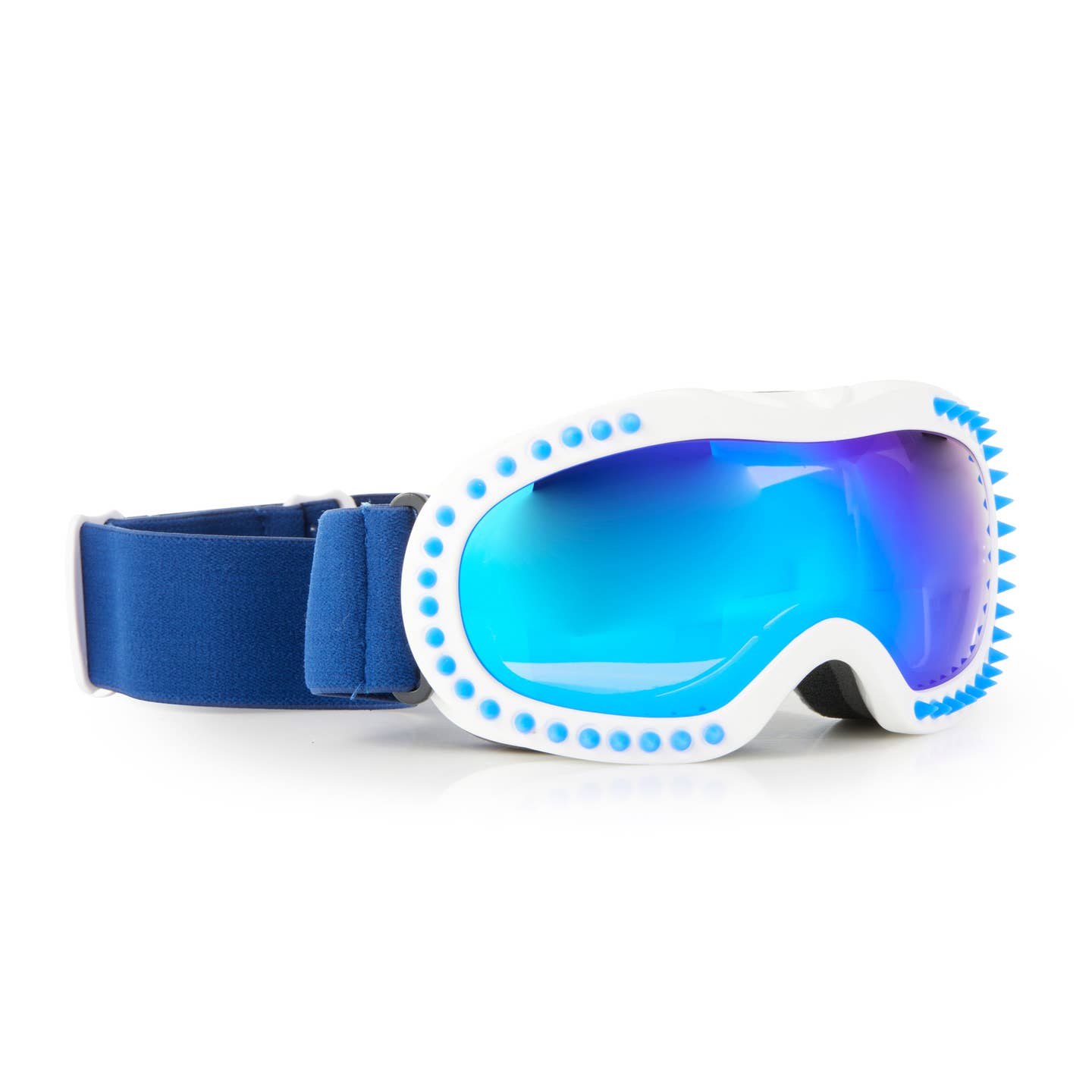 White Spike Ski Goggle