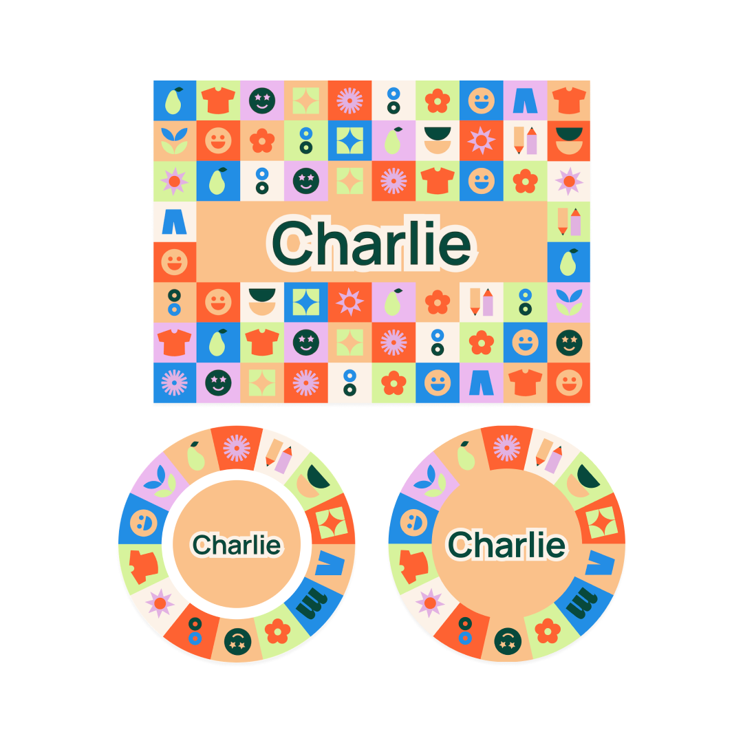 Personalized Meems Branded Dishware