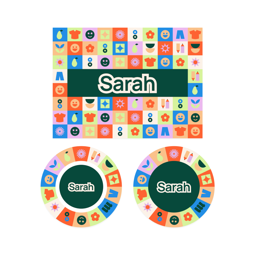 Personalized Meems Branded Dishware