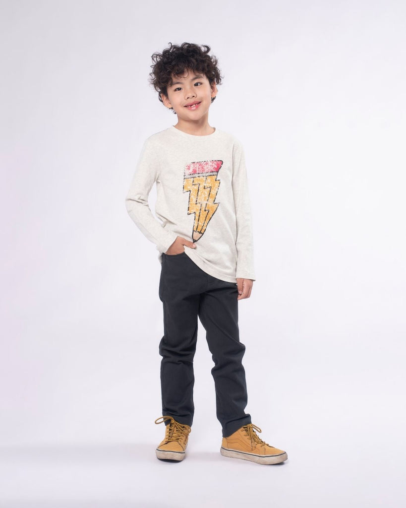 Pencil Bolt LS Tee - Meems
