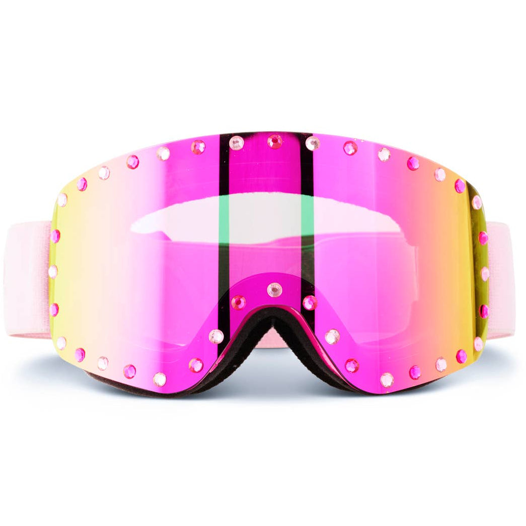 Bling2o Shine Pink Ski Goggle in Pink