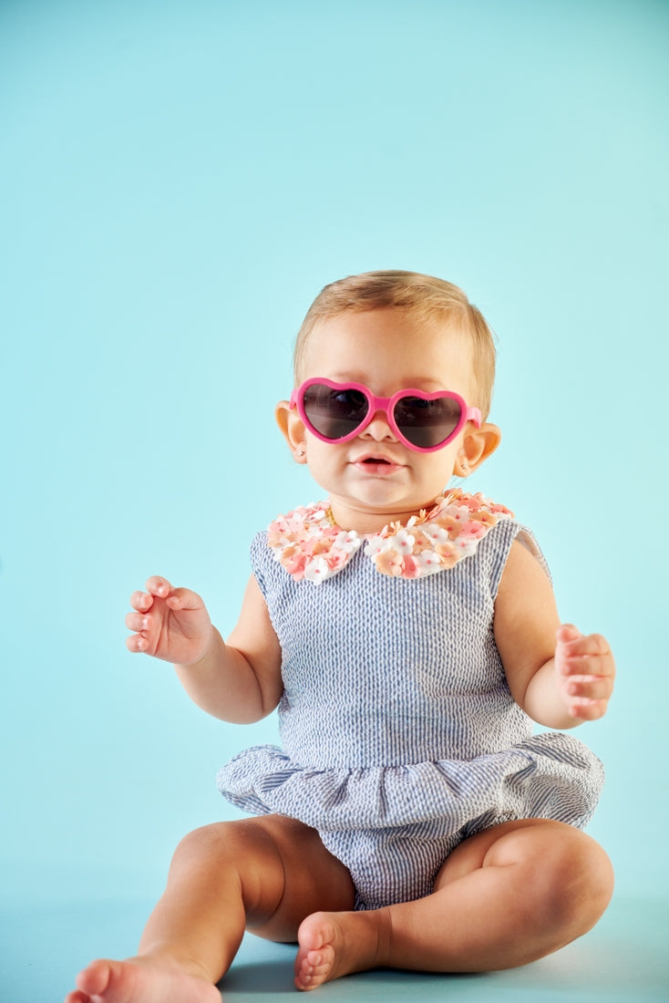 Pink Heart Sunglasses
