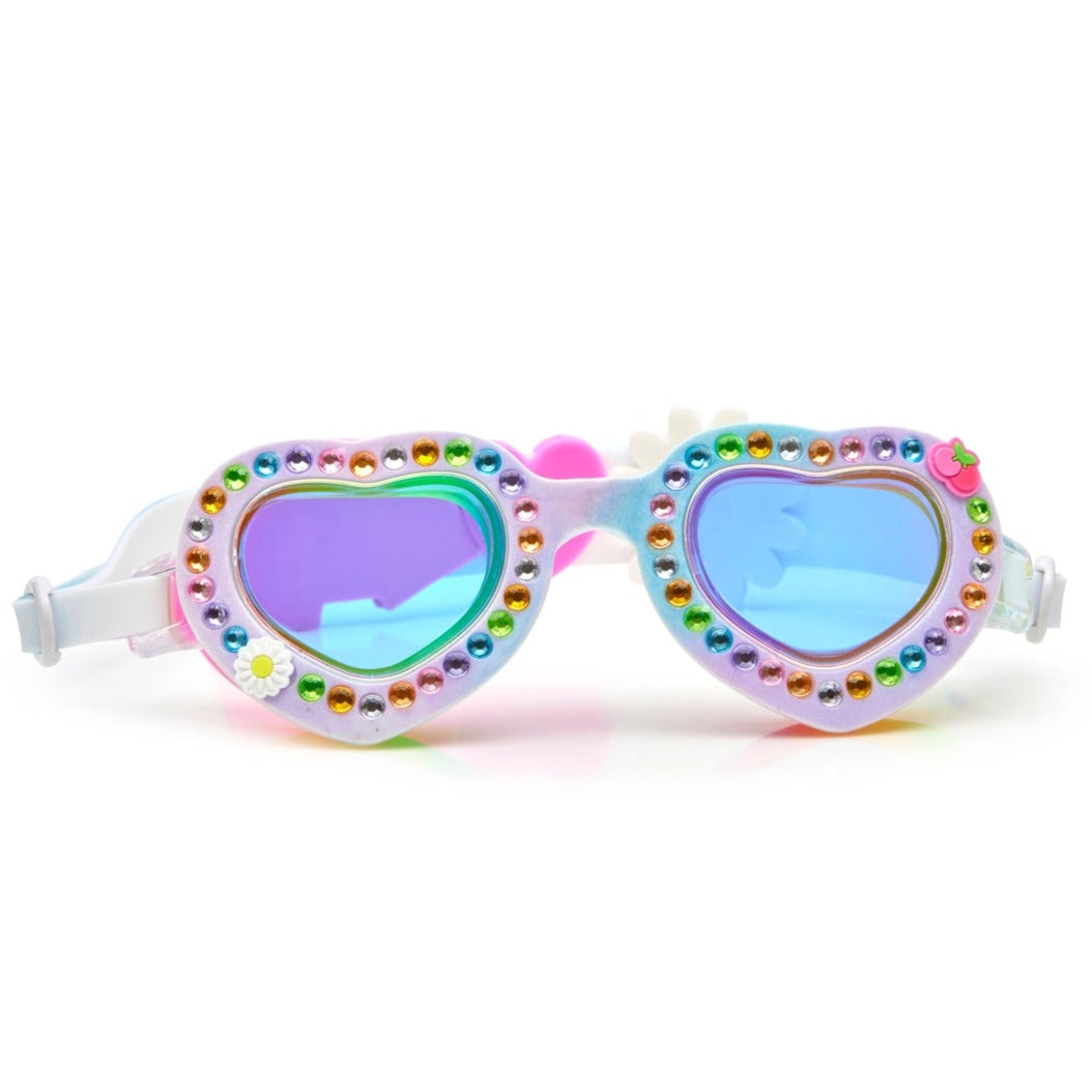 Daisy Heart Swim Goggles