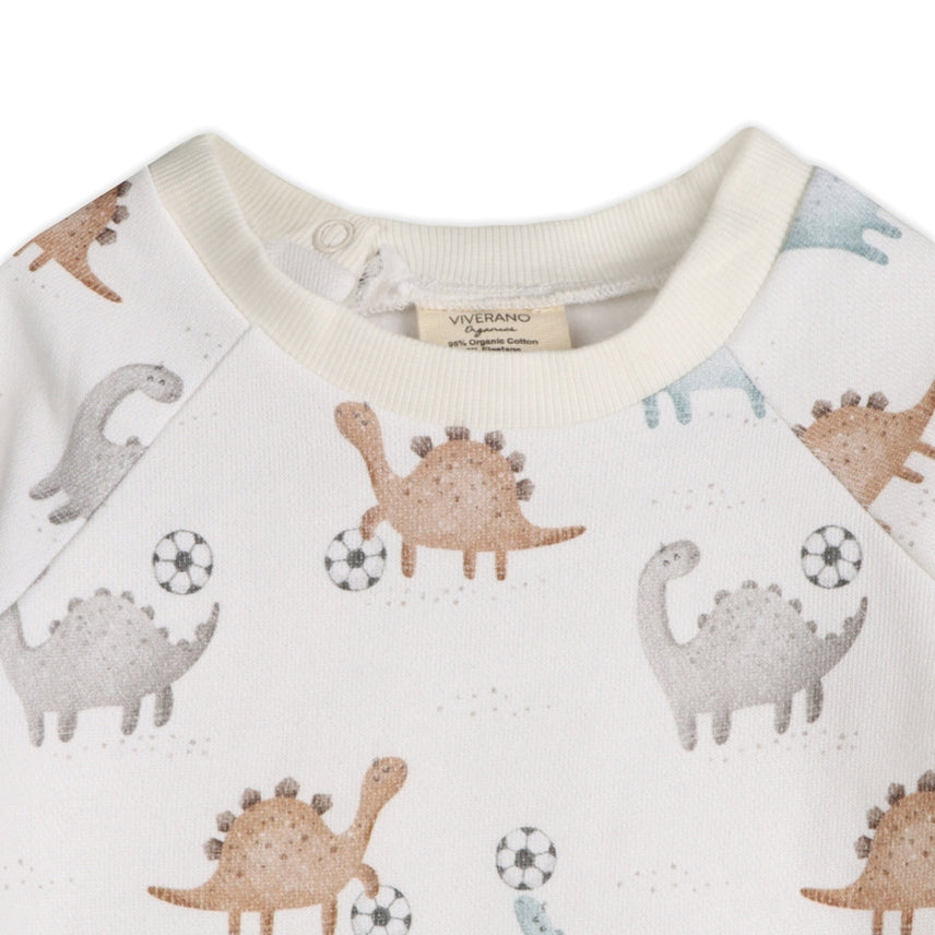 Soccer Dino Organic Cotton Set - Meems