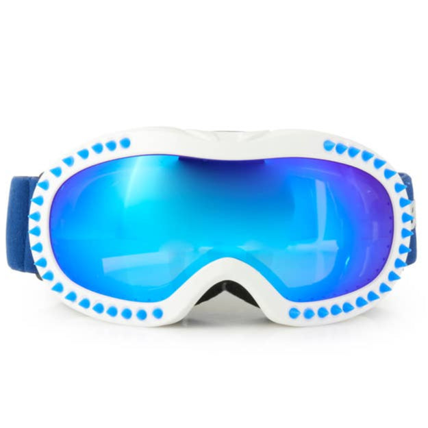 White Spike Ski Goggle - Meems