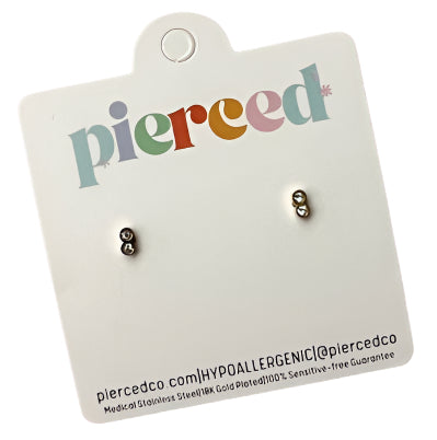 Double Diamond Studs