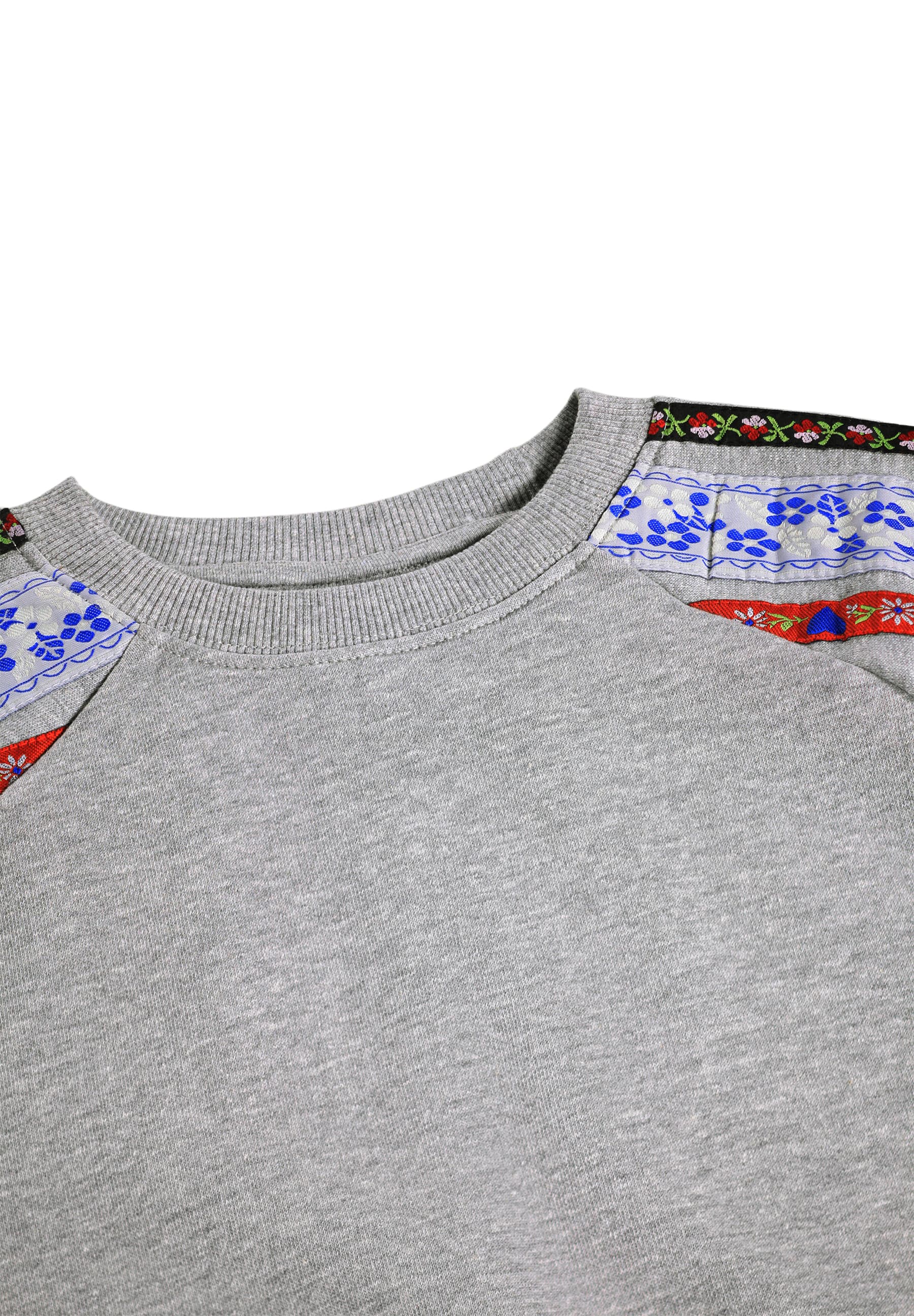 Molo Melange Trim Crew Sweatshirt