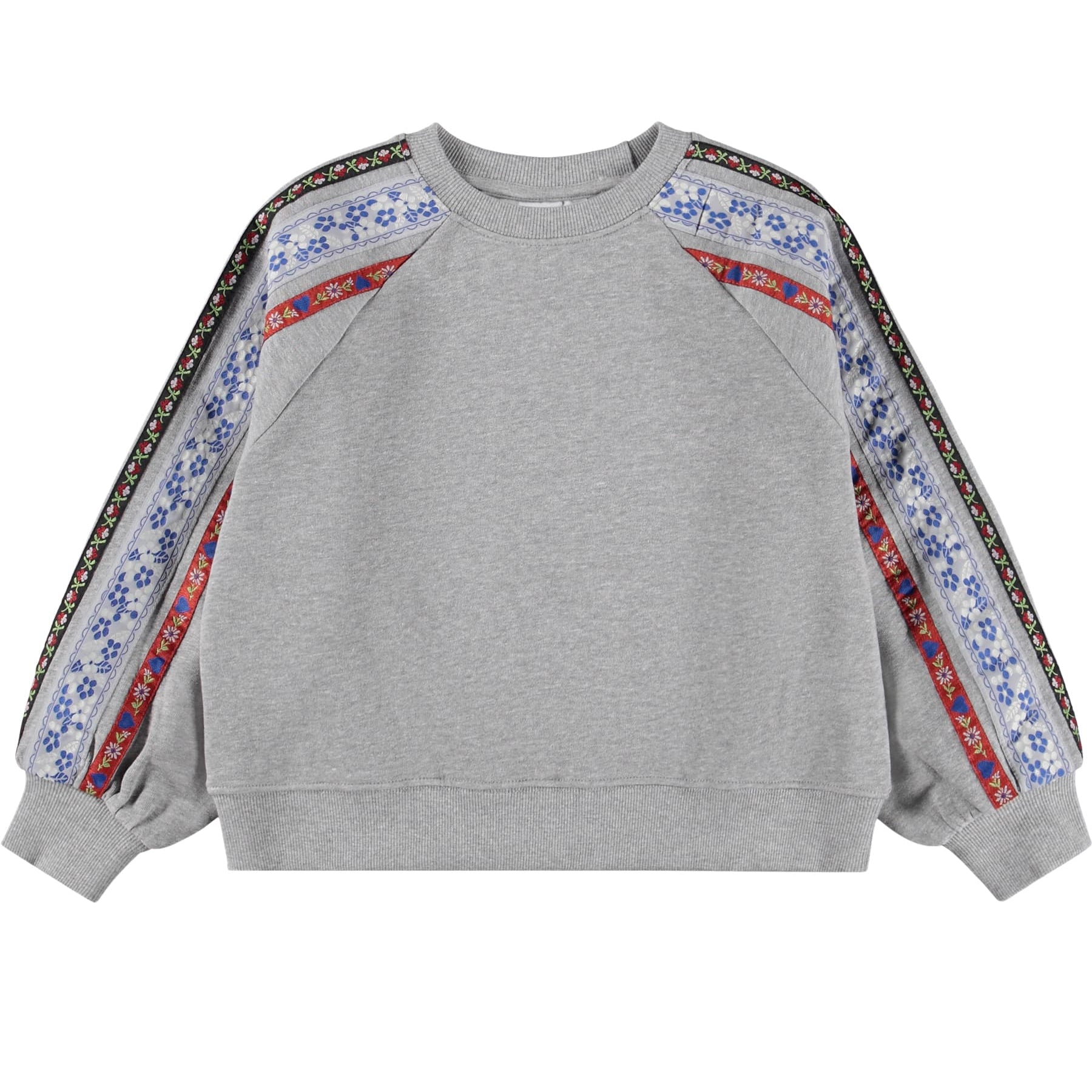 Molo Melange Trim Crew Sweatshirt