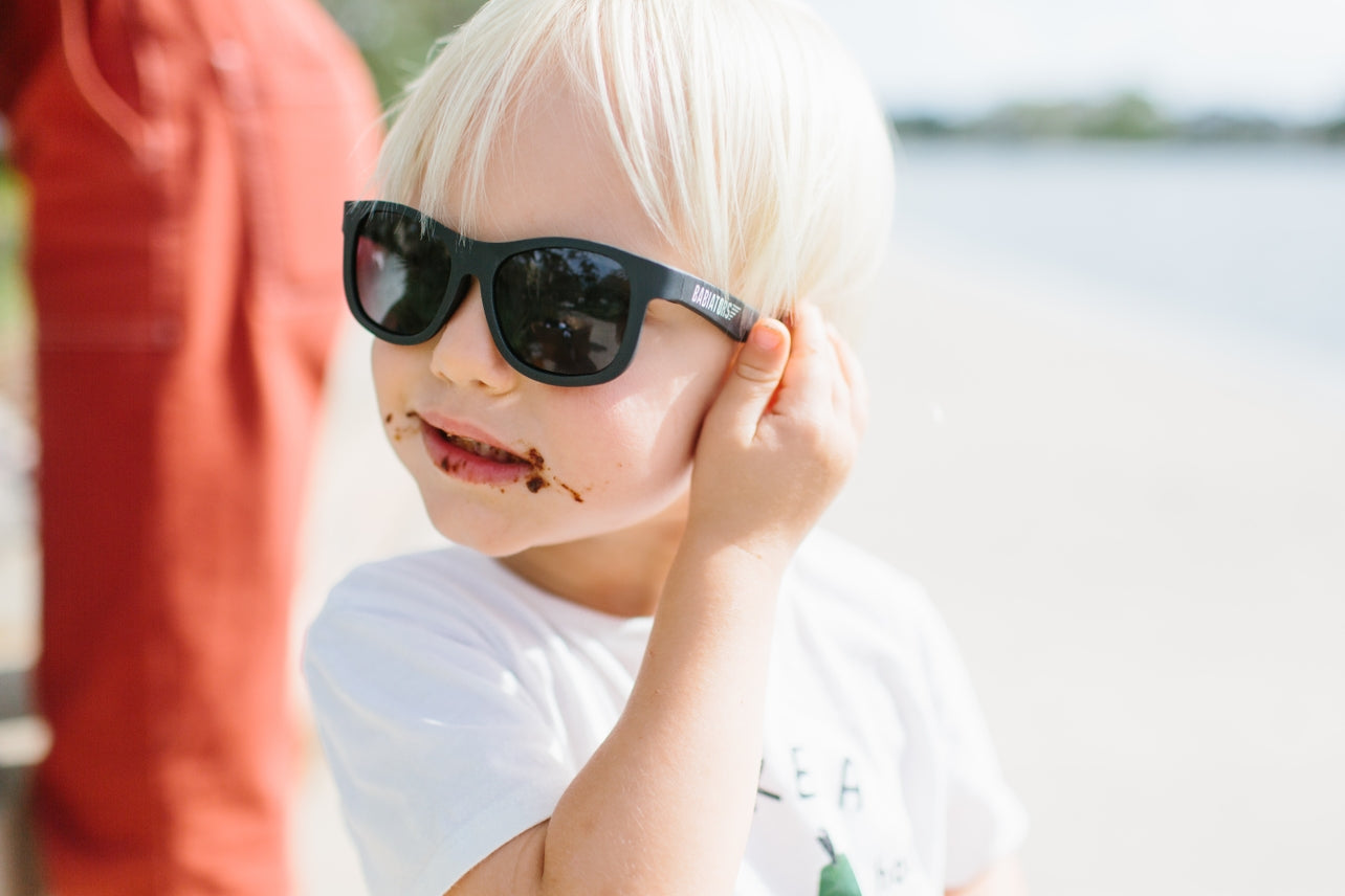 Black Navigator Kids Sunglasses