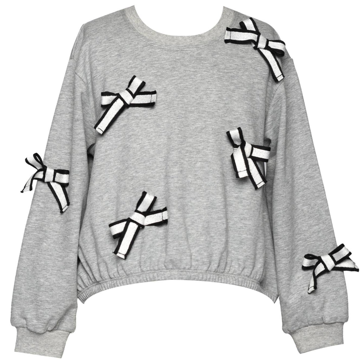 Bow Detail Oversized Sweatshirt