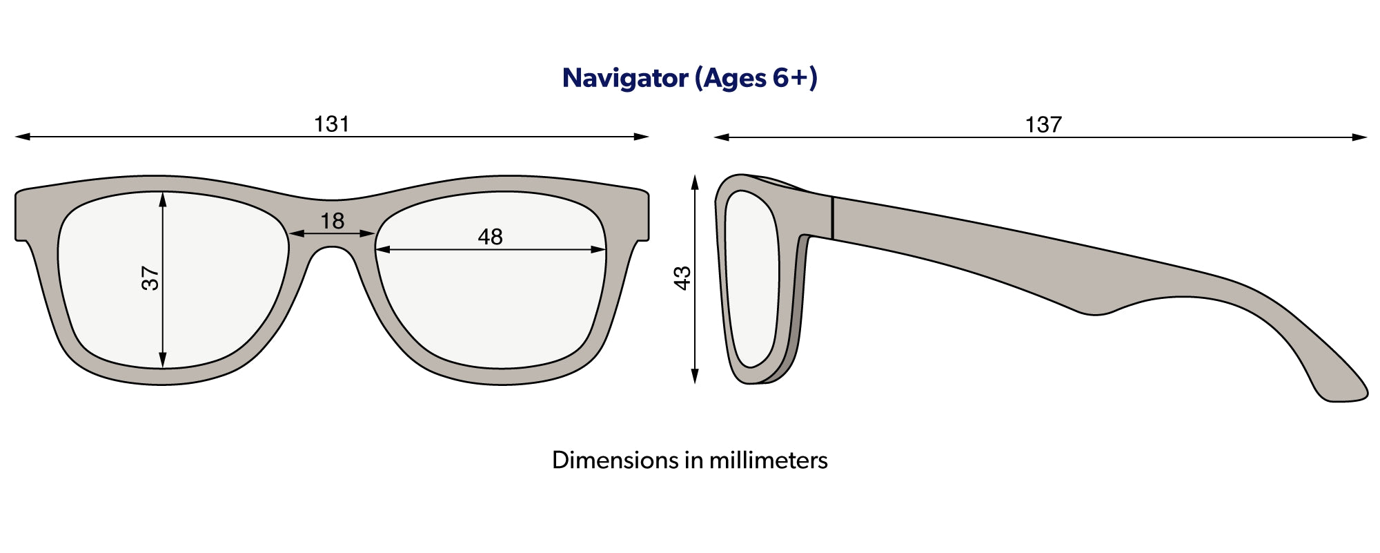 Black Babiators Blue Light Glasses