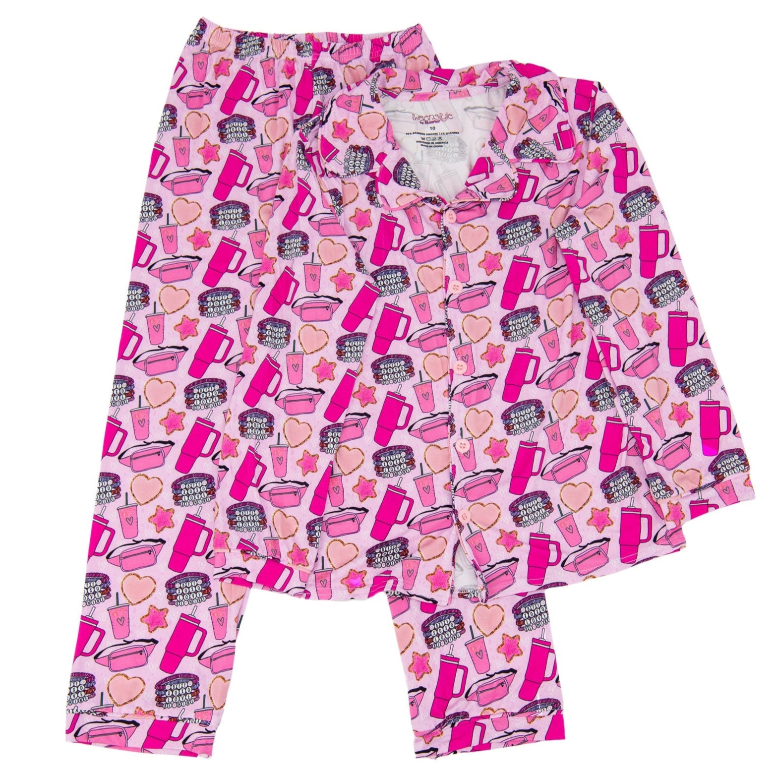 Essentials Print Bamboo Loungewear Set