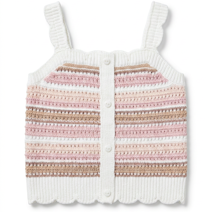 Striped Knit Tank