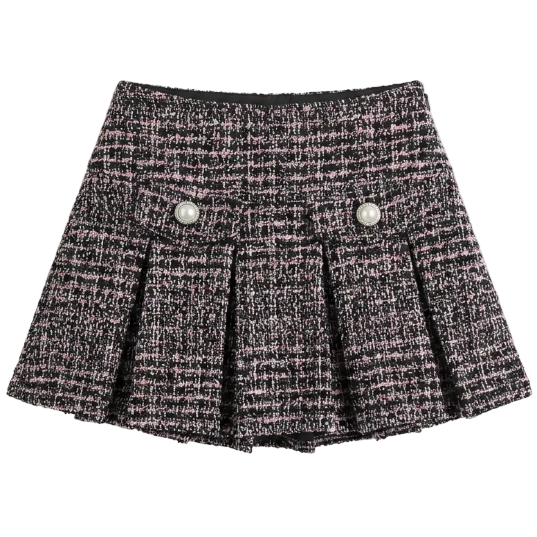 Tweed Skort