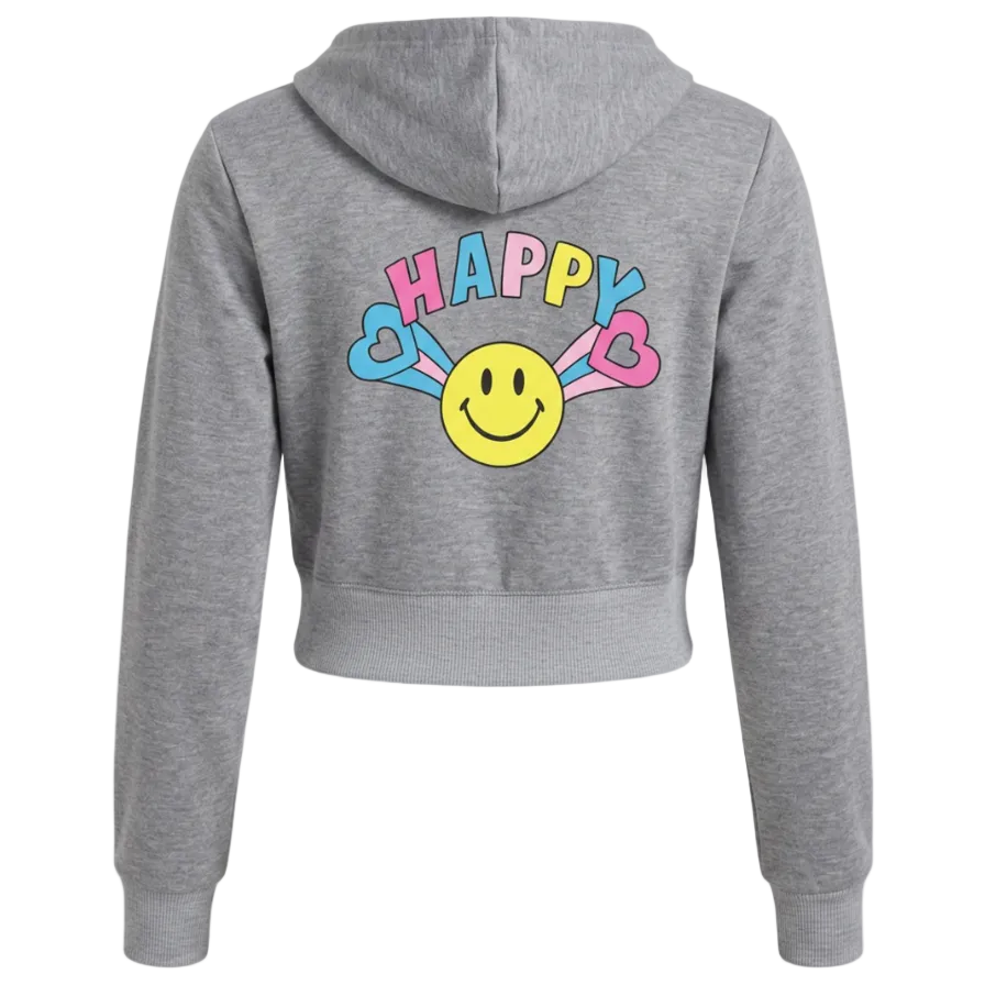 Happy Burst Zip Hoodie