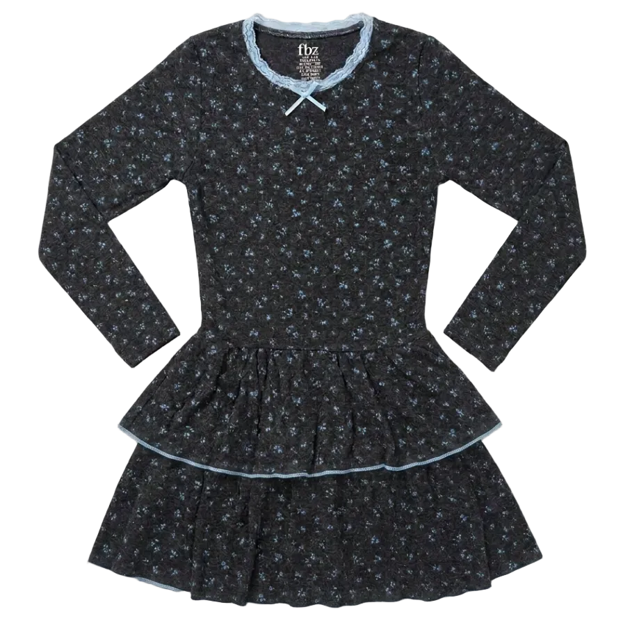 Floral Two-Tier Dress