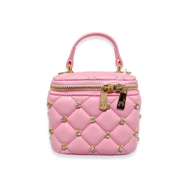 Dark Pink Vanity Quilted Purse