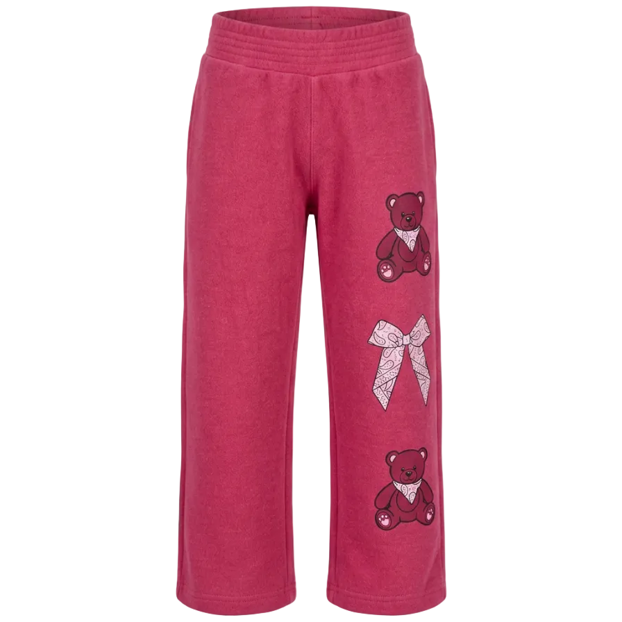 Teddy Bow Reverse Fleece Sweatpant