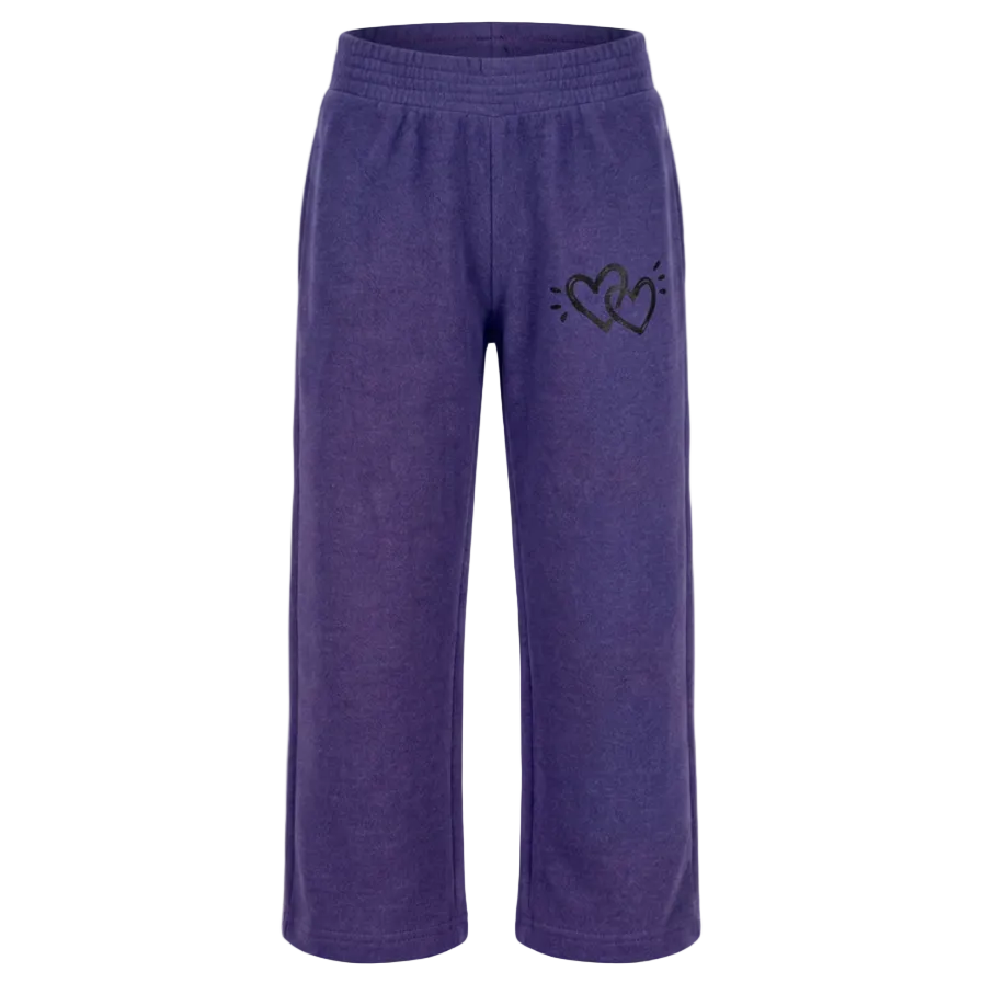 Graffiti Heart Reverse Fleece Sweatpant