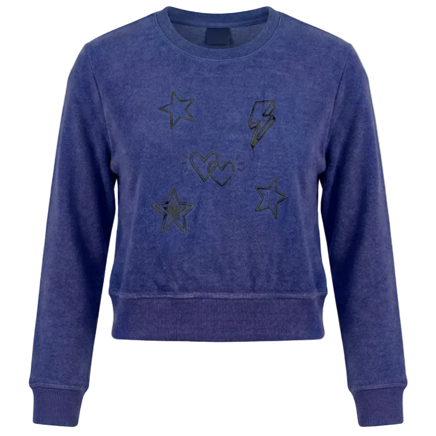 Graffiti Reverse Fleece Sweatshirt