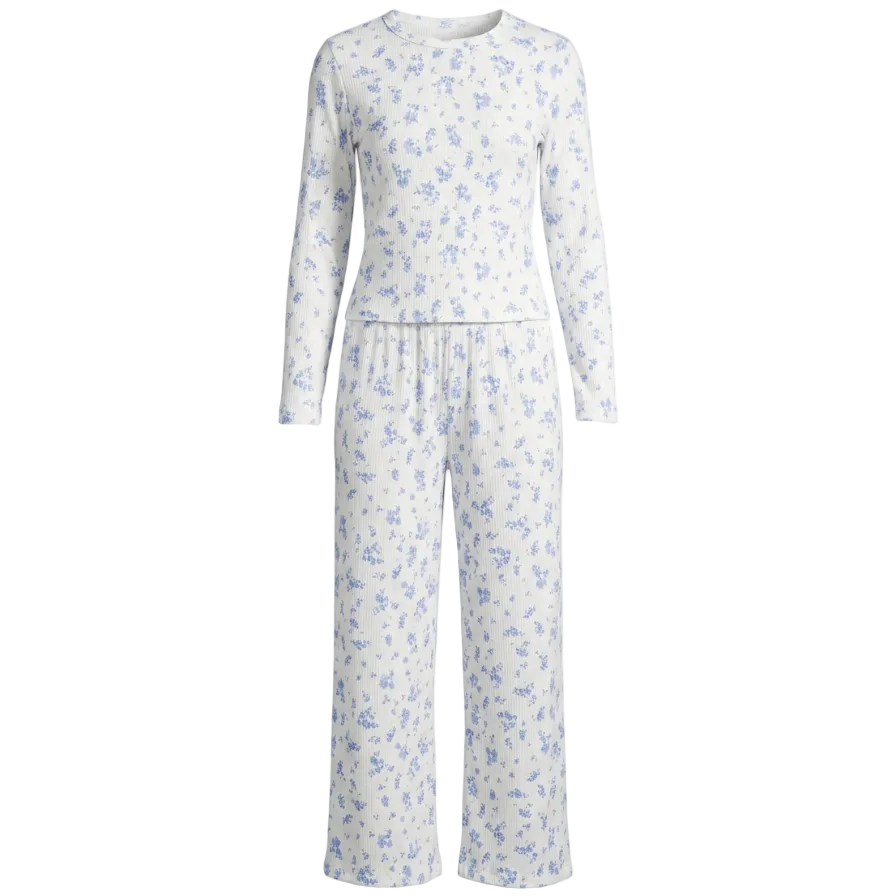 Floral Rib Lounge Set