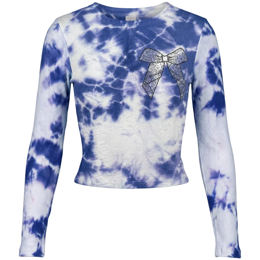 Blue Crush Cloud Bow LS