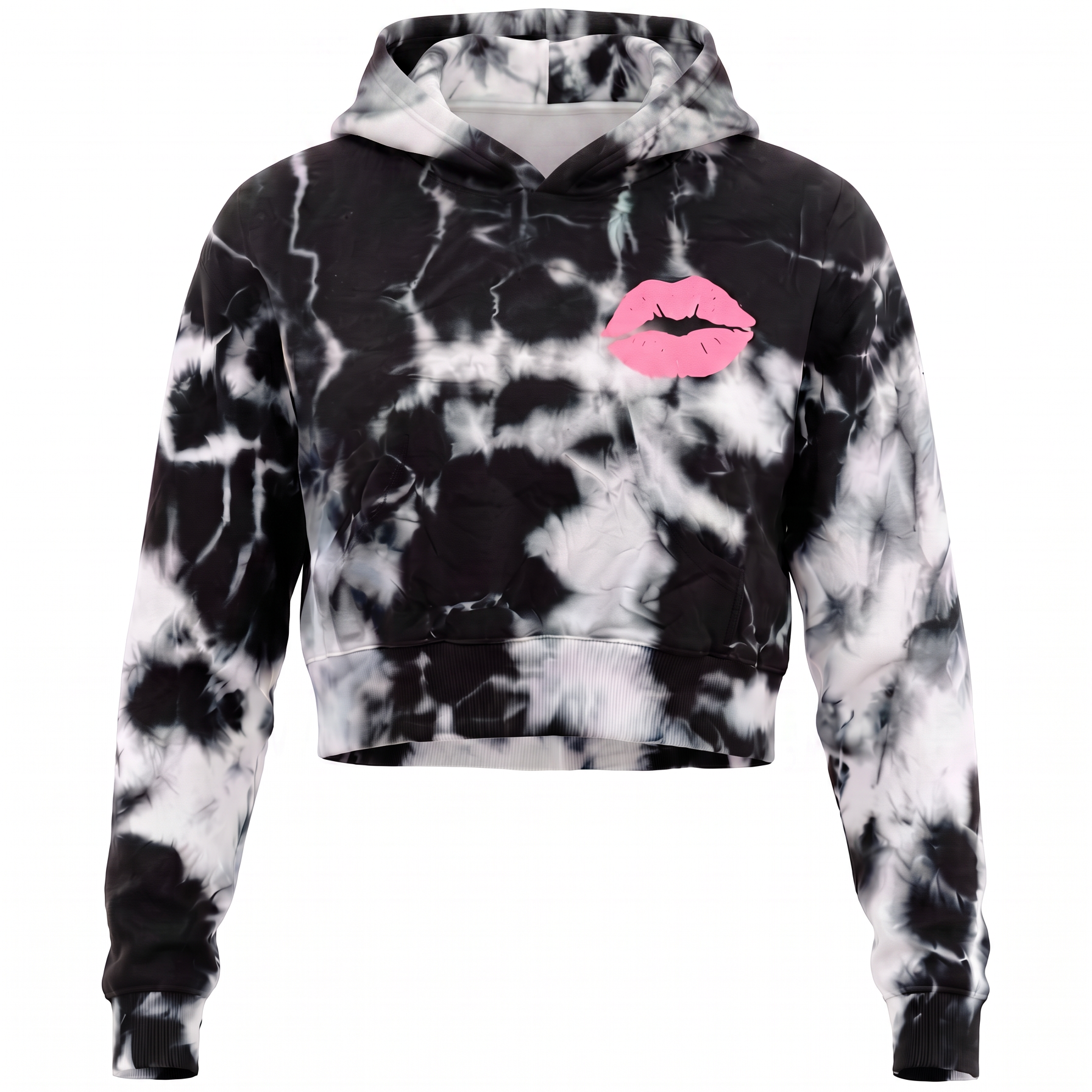 Kiss Kiss Pocket Hoodie