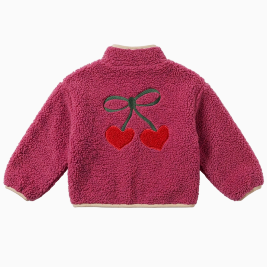 Funky Cherry Little Teddy Jacket