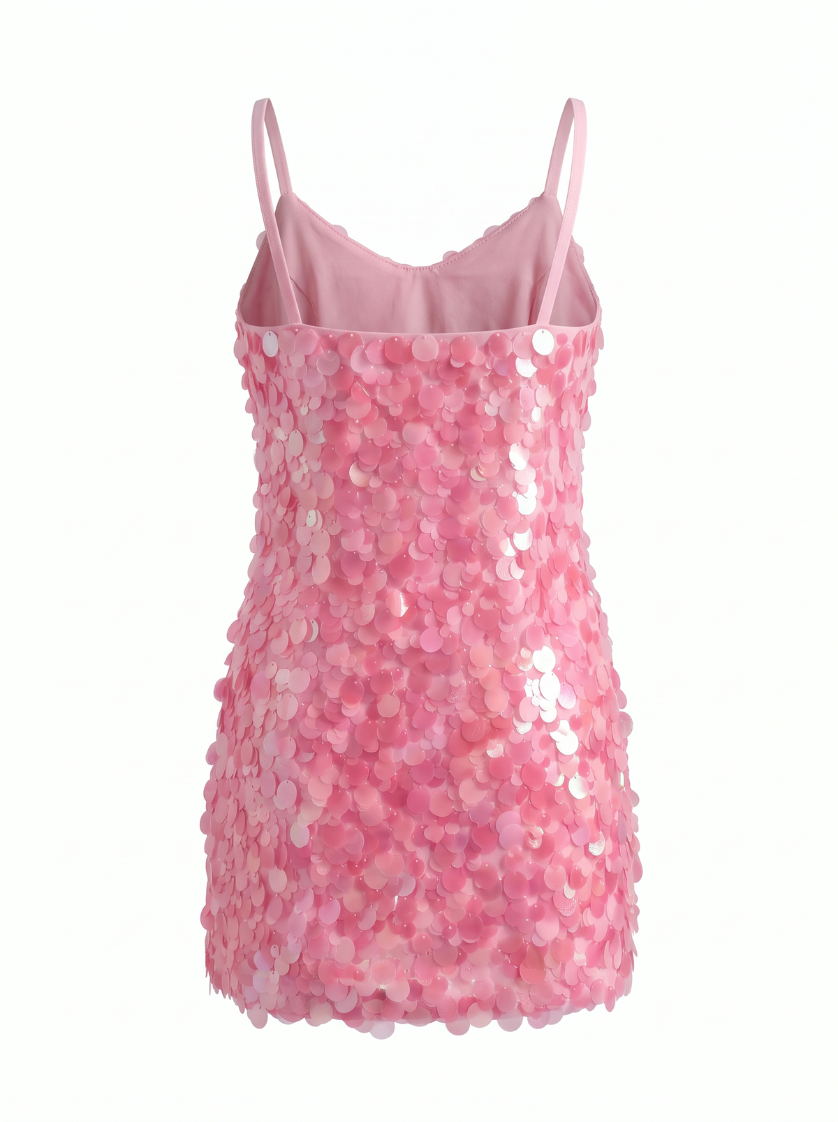 Pink Paillete Dress