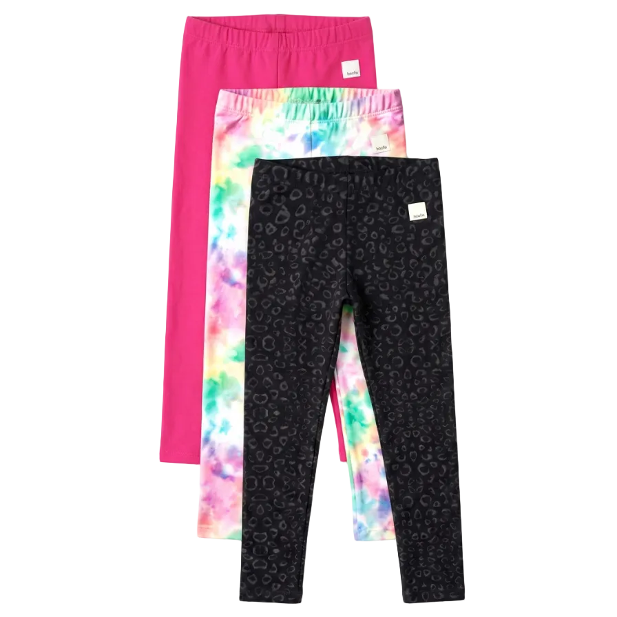 Play All Day 3-Pack Legging Pink-Tie Dye-Leopard