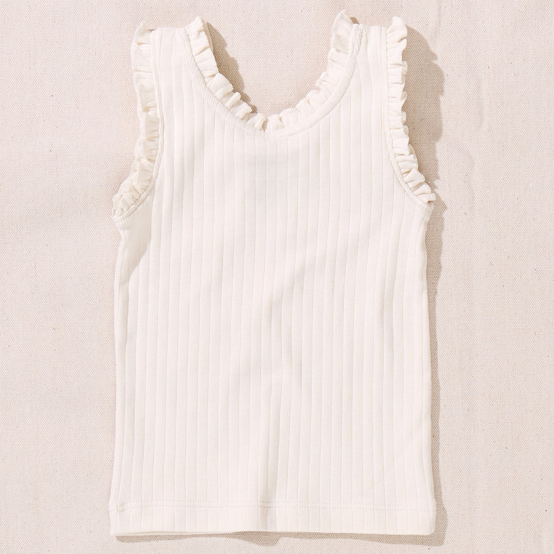 Joy Ruffle Rib Tank
