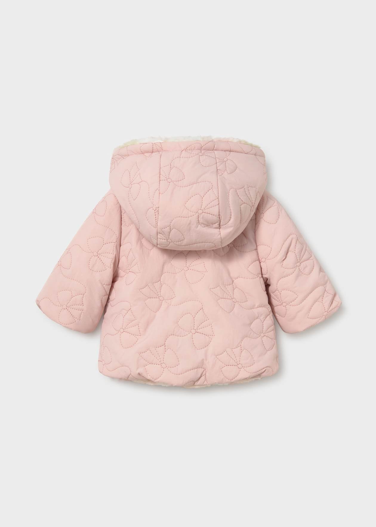 Reversible Bow Sherpa Jacket
