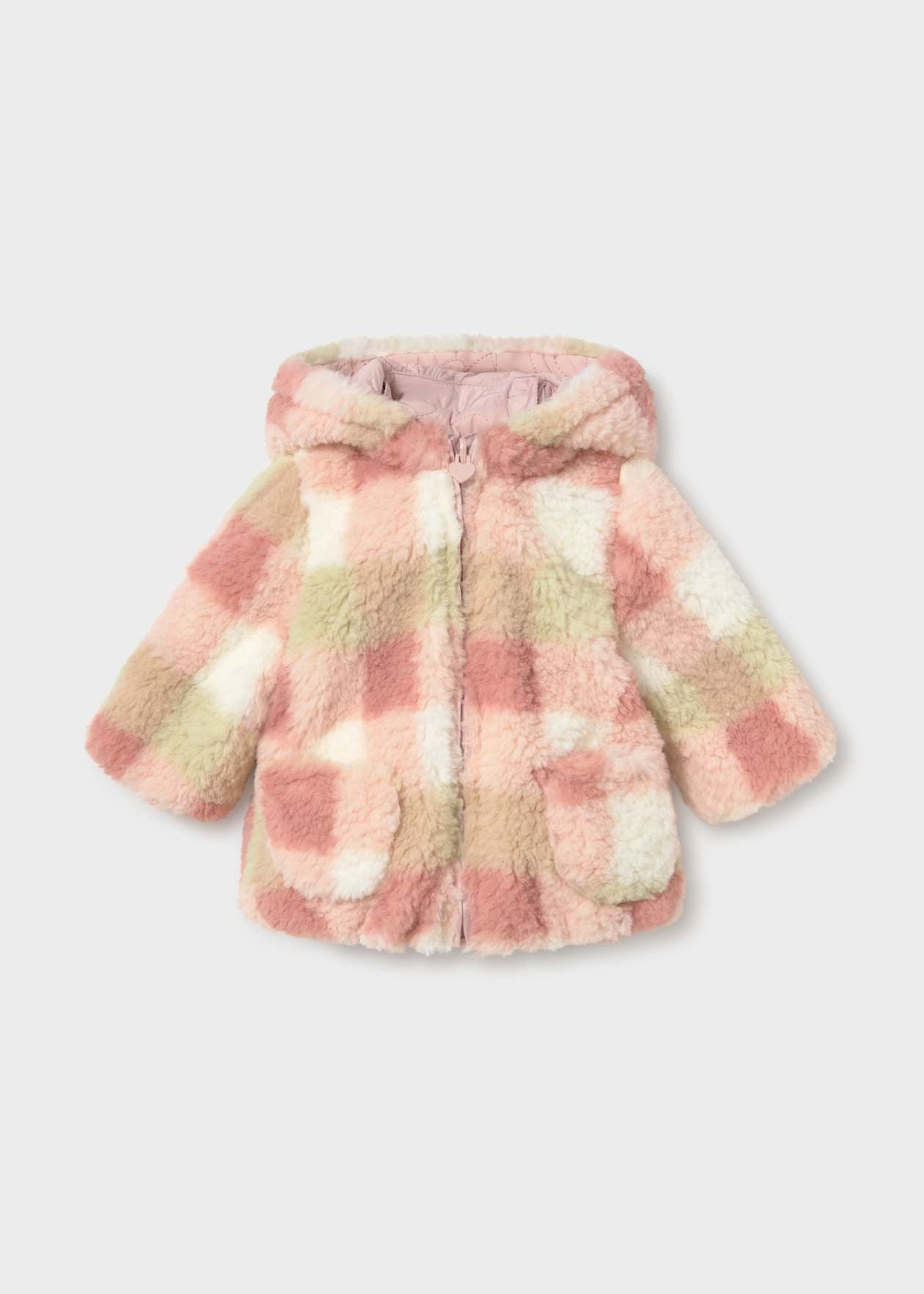 Reversible Bow Sherpa Jacket