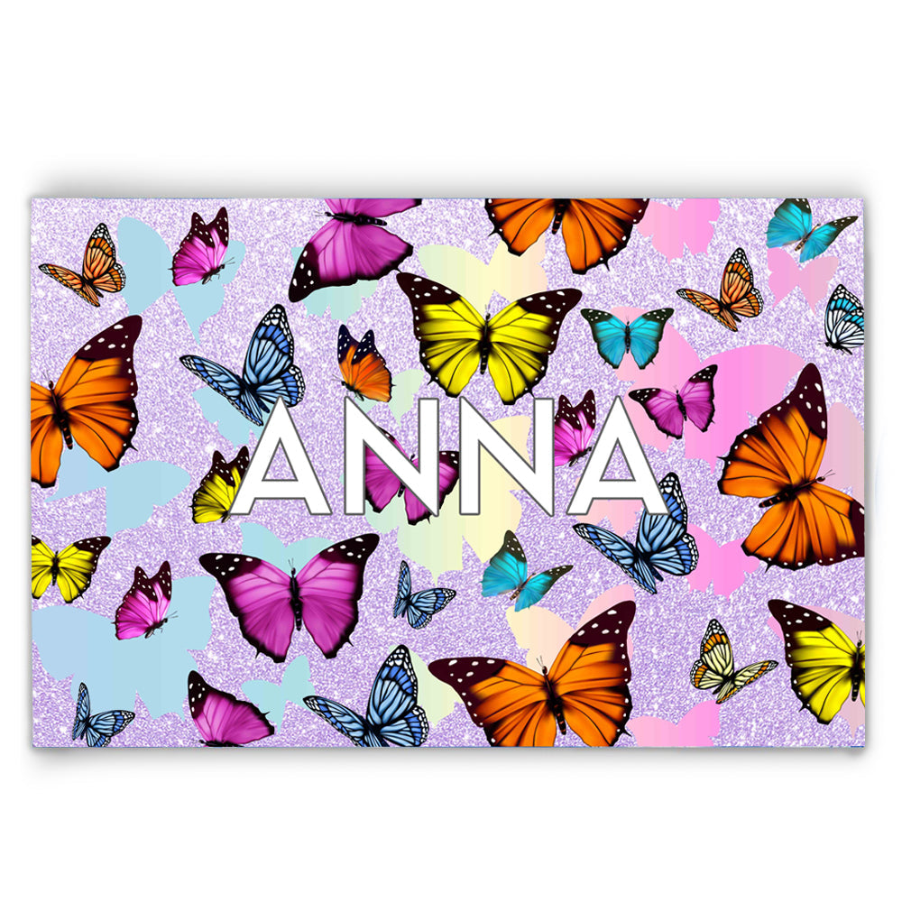 Personalized Butterflies Dishware