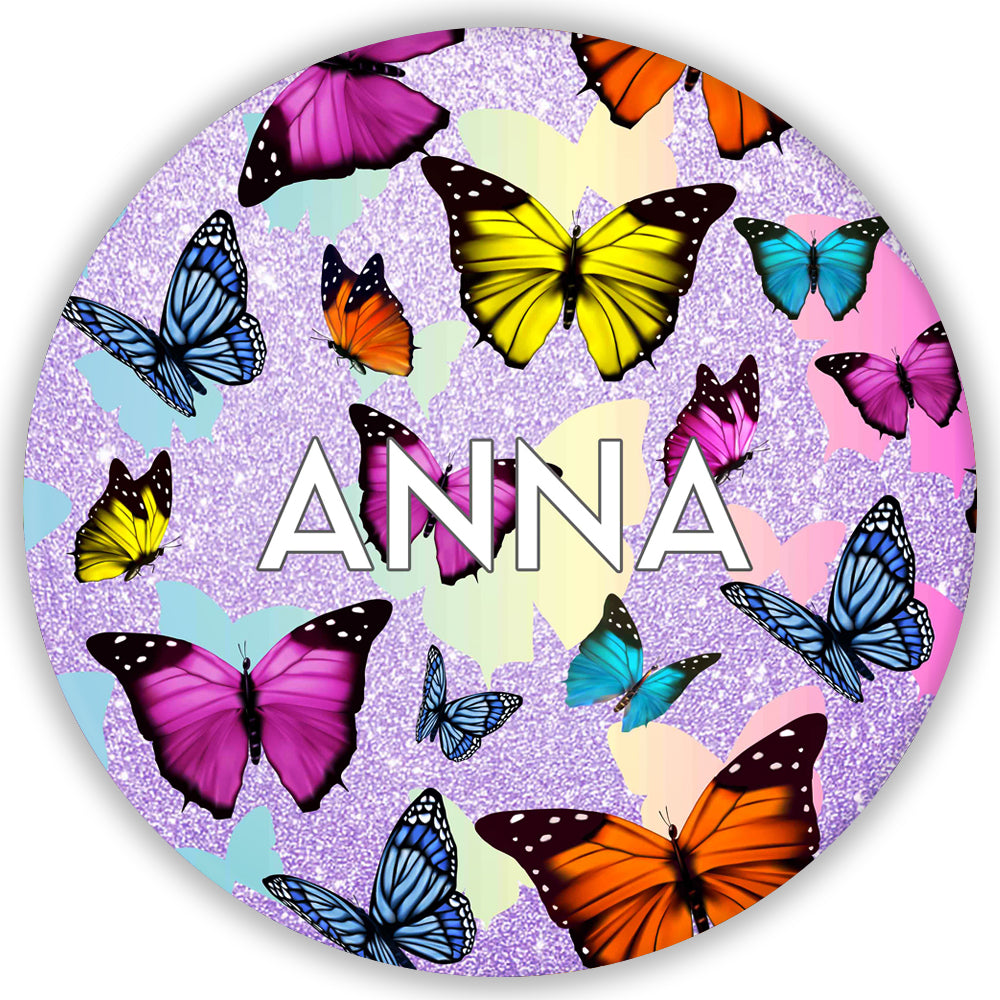 Personalized Butterflies Dishware
