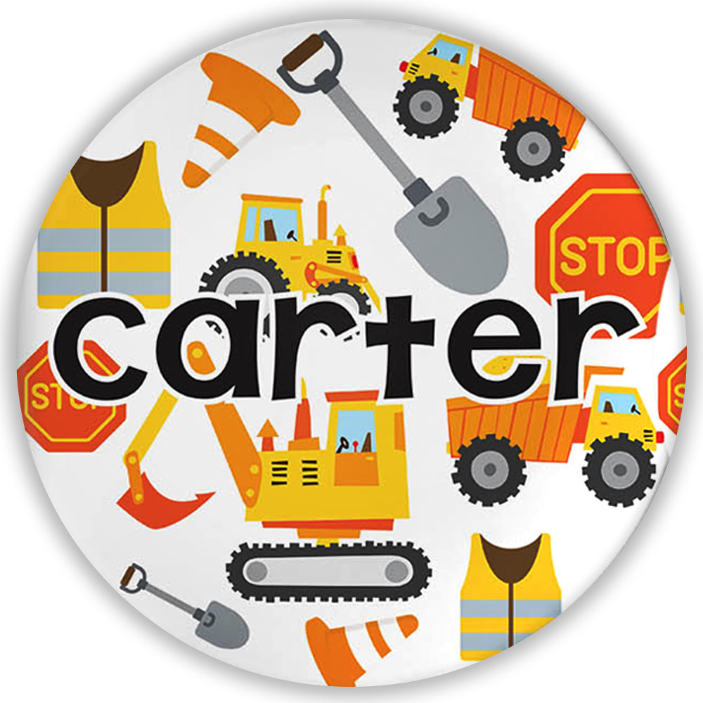 Personalized Construction Dishware