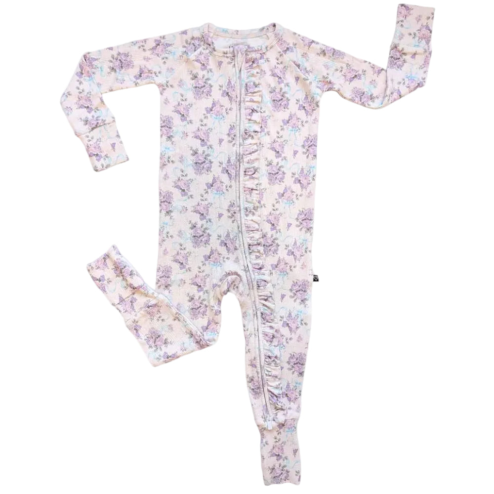 Etta Floral Pointelle Convertible Romper