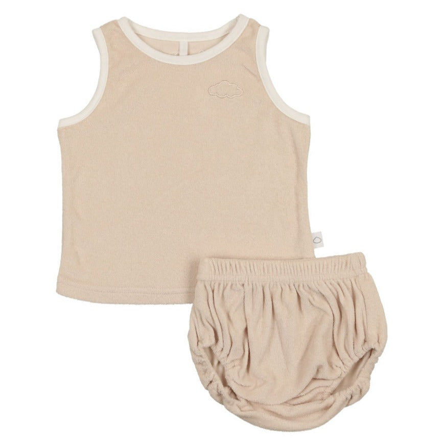 Terry Baby Shortie Set