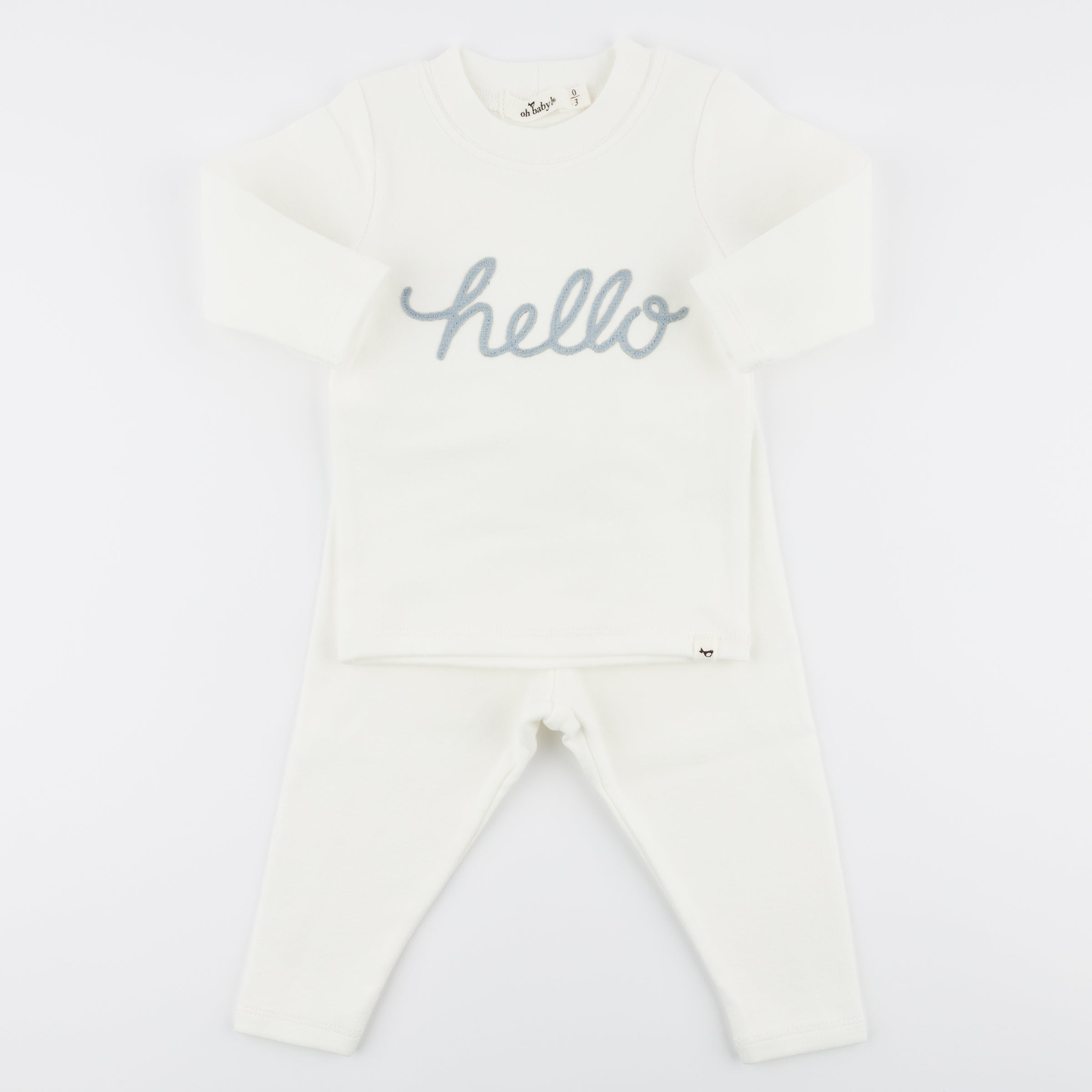 Pink Hello 2pc Set