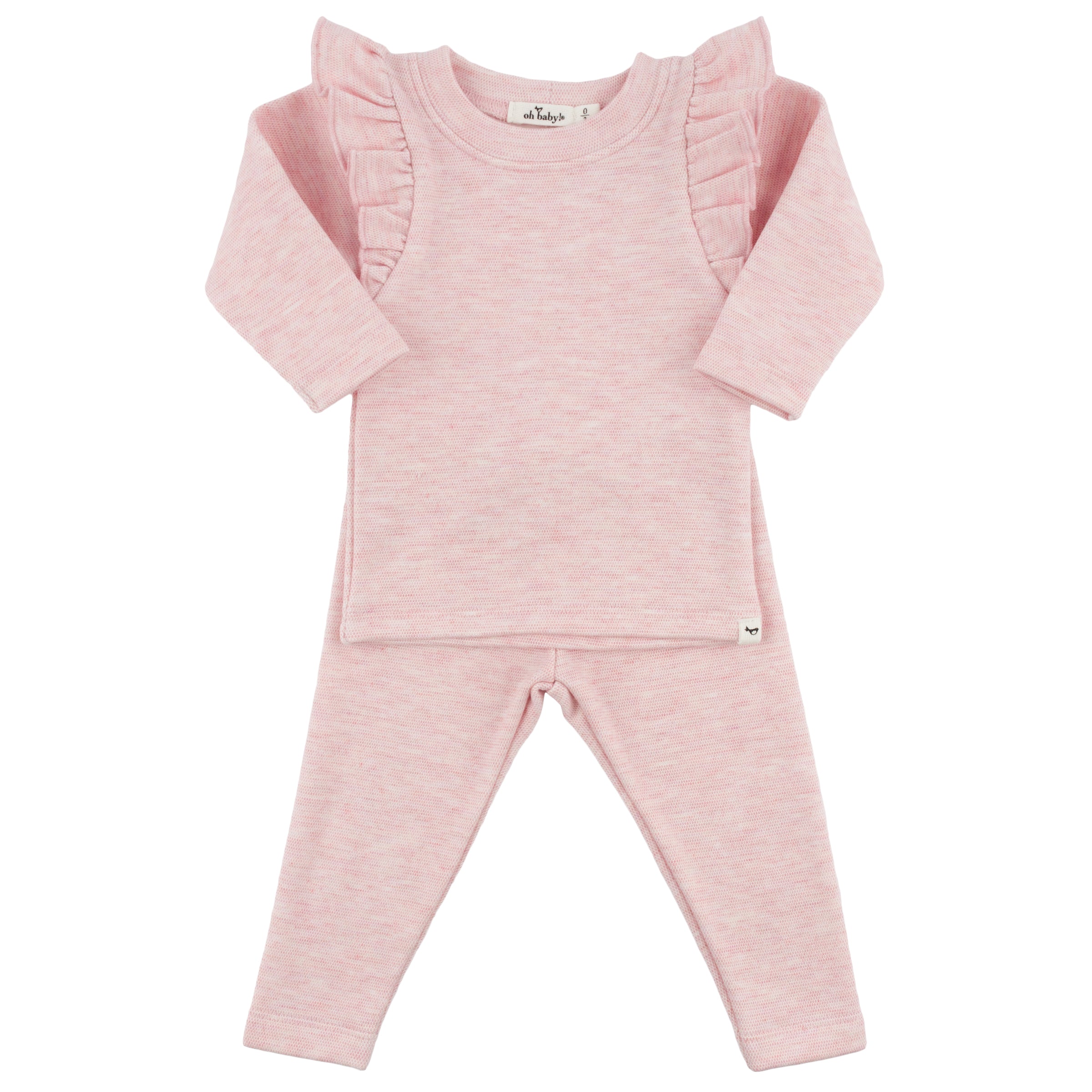 Pale Pink Honeycomb Millie 2pc Set