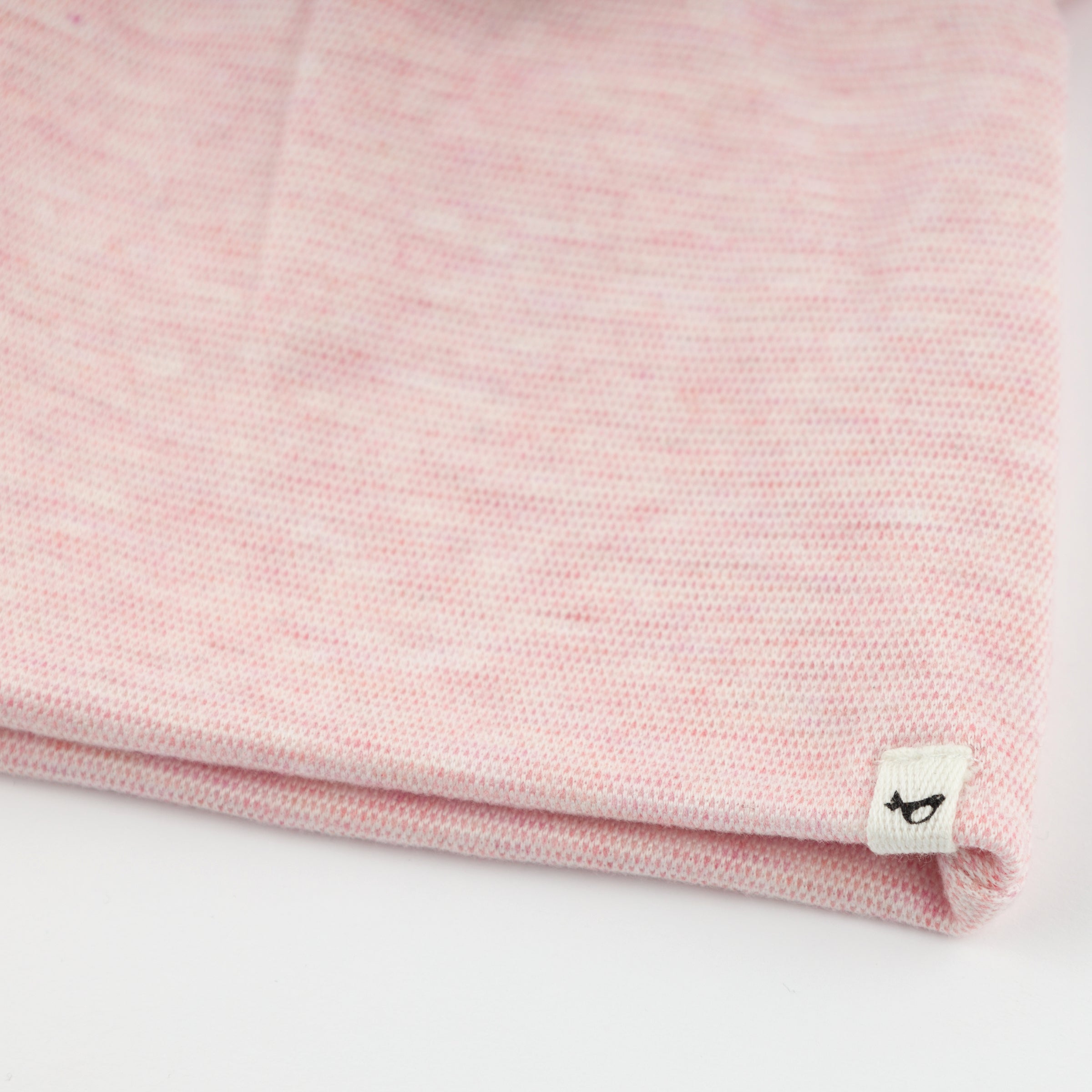 Pale Pink Honeycomb Bear Ear Hat