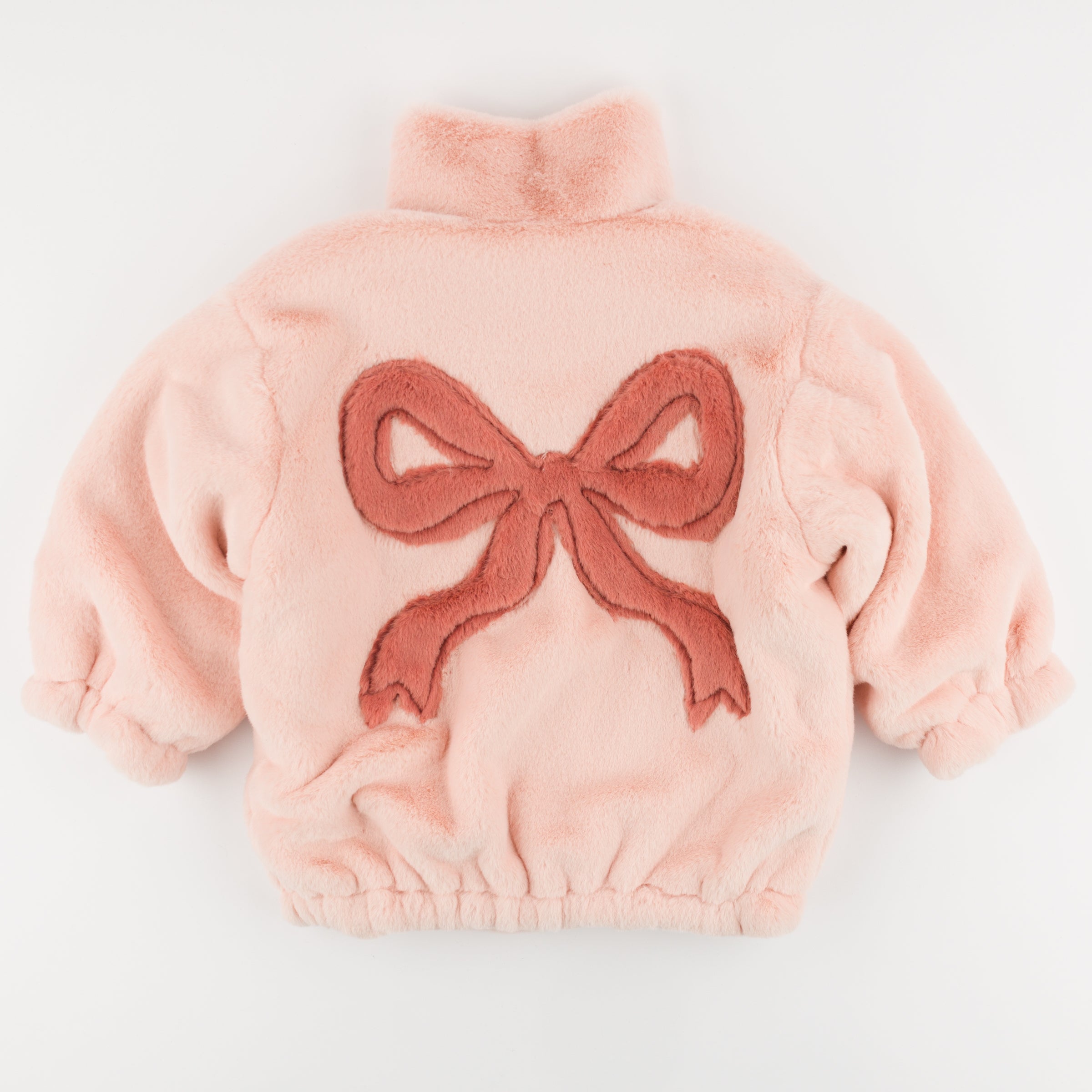 Coquette Bows Faux Fur Tahoe Jacket